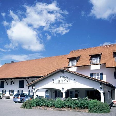 Hotel "Untere Muehle" Schwabmuhlhausen Exterior photo